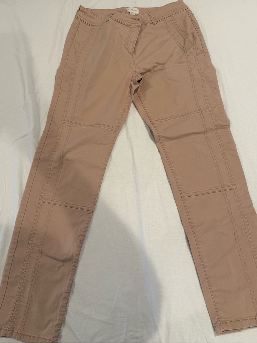 Chico's Woman’s Tan Stretch Chinos